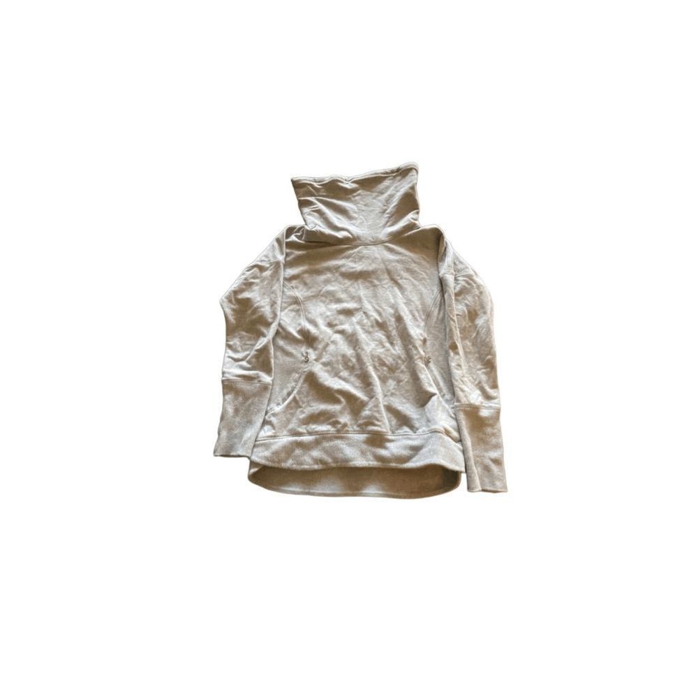 Lululemon Run: Rest Day Pullover *Heathered Fossil* Size 6 - Picture 3 of 14